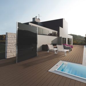 Poolside composite decking installation Brisbane