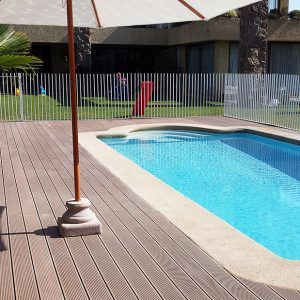 Side pool decking Sunshine Coast